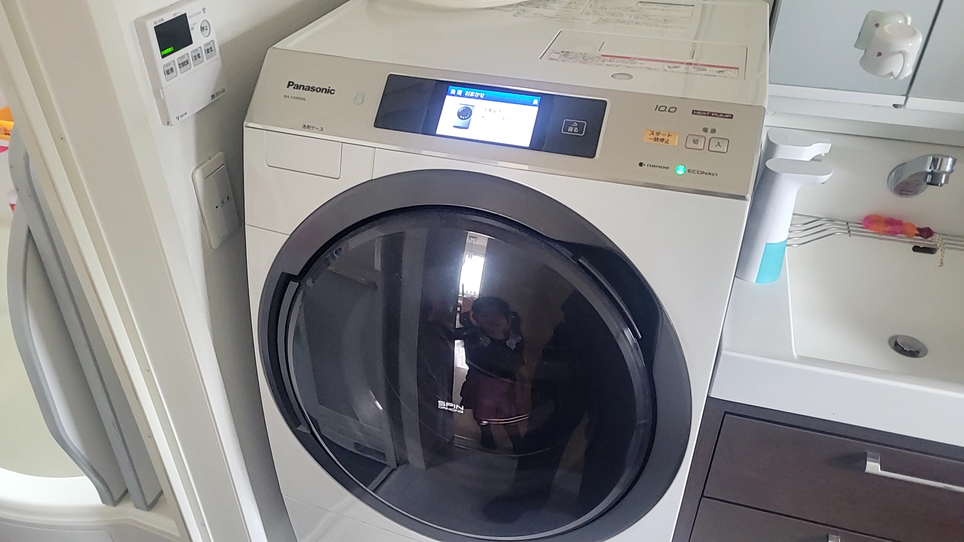 弥富市パナソニックドラム洗濯機乾燥循環クリーニング